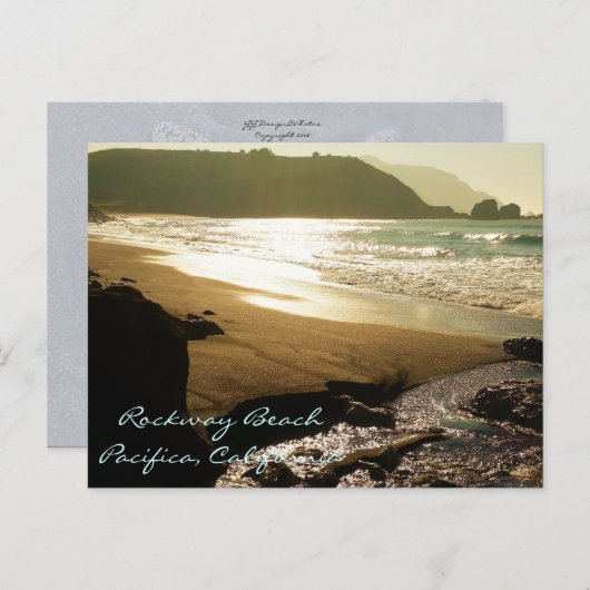 Rockway Beach- Pacifica, Californië Briefkaart (Voorkant / Achterkant)