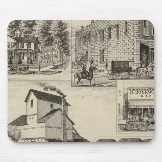 Rockwel County, Kansas Muismat (Voorkant)