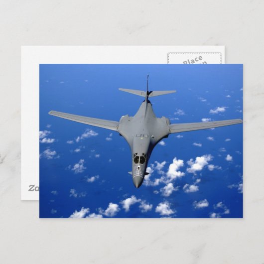 Rockwell B-1 Lancer Briefkaart (Voorkant / Achterkant)