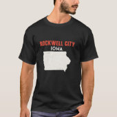 Rockwell City Iowa Verenigde Staten Verenigde Stat T-shirt (Voorkant)