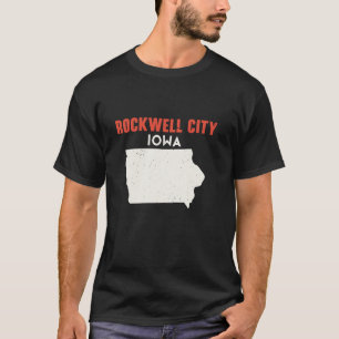 Rockwell City Iowa Verenigde Staten Verenigde Stat T-shirt
