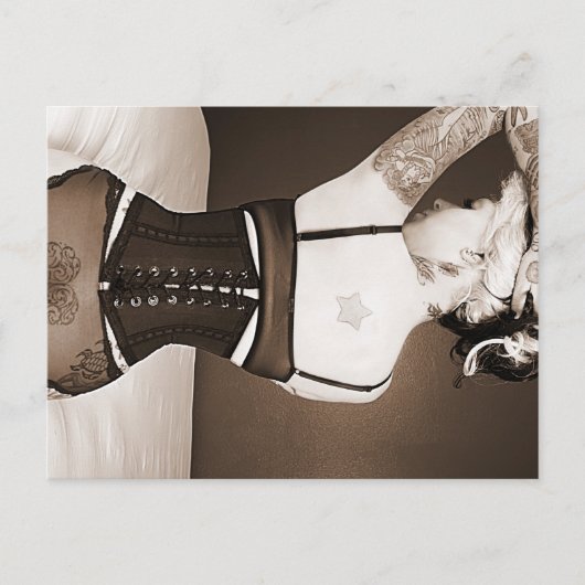 Rockwell DeVil Briefkaart (Voorkant)