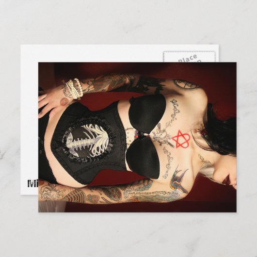 Rockwell DeVil Briefkaart (Voorkant / Achterkant)