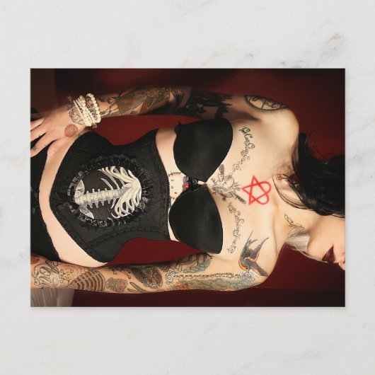 Rockwell DeVil Briefkaart (Voorkant)