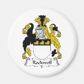 Rockwell Family Crest Magneet (Voorkant)