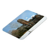 Rockwell in Winter at Grove City College Magneet (Linkerzijde)