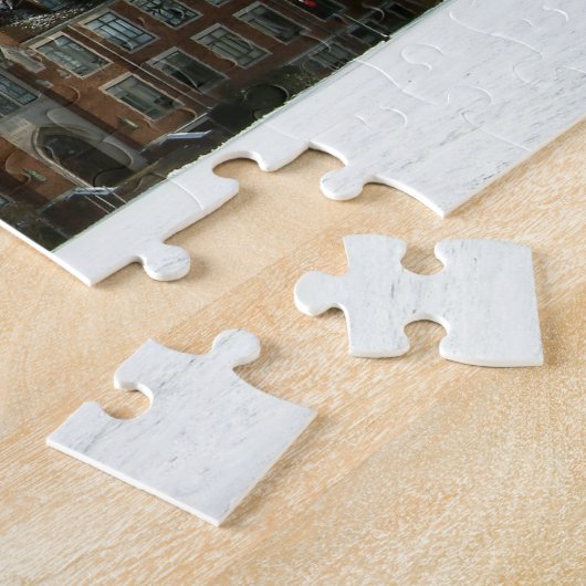 Rockwell in Winter op Grove City College Legpuzzel (Zijkant)