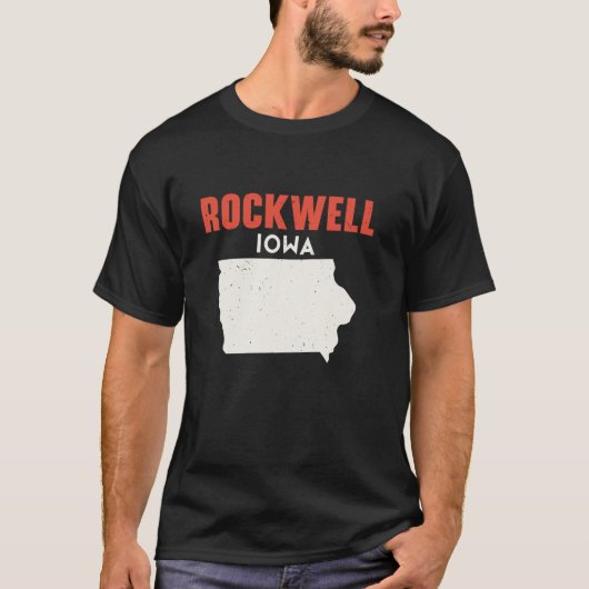 Rockwell Iowa Verenigde Staten Verenigde Staten Re T-shirt (Voorkant)
