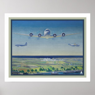 Rockwell Kent 1944 "America at Peace" Poster