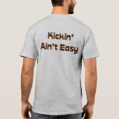 Rockwell KickBall Kickin' niet gemakkelijk T-shirt (Achterkant)