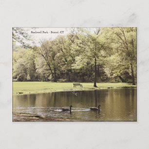 Rockwell Park, Bristol CT - Briefkaart