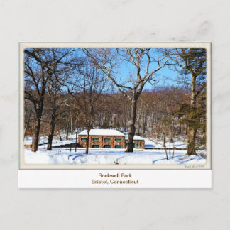 Rockwell Park, Bristol CT Briefkaart