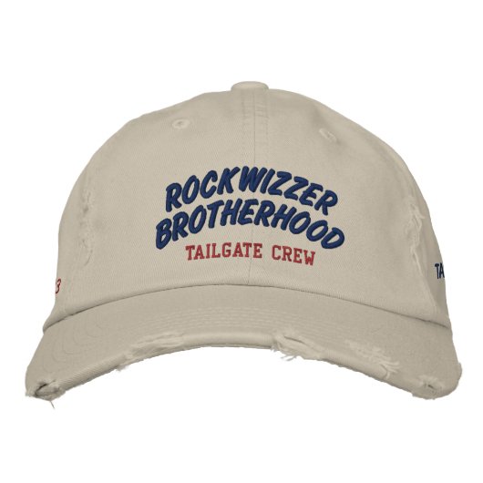 ROCKWIZZER BROTHERHOOD Tailgate Crew pet 1 (Voorkant)