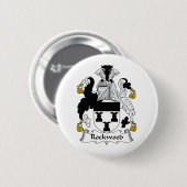 Rockwood Family Crest Ronde Button 5,7 Cm (Voorkant /achterkant)