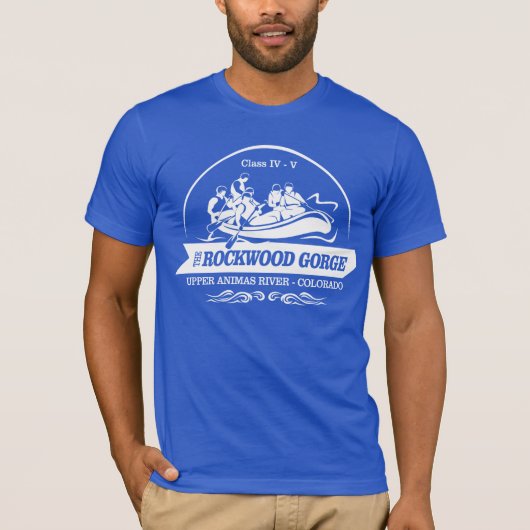Rockwood Gorge (rafting 2) T-shirt (Voorkant)