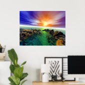 Rocky Basin Poster (Thuiskantoor)