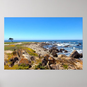 Rocky Beach - Carmel, Californië Poster