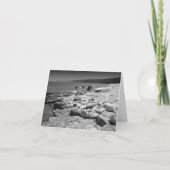 Rocky Beach Custom Note Card Bedankkaart (Voorkant)