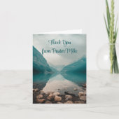 Rocky Beach Dank U Kaart van de Pastor (Voorkant)