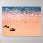 Rocky Beach Kaaiman Eiland Poster (Voorkant)