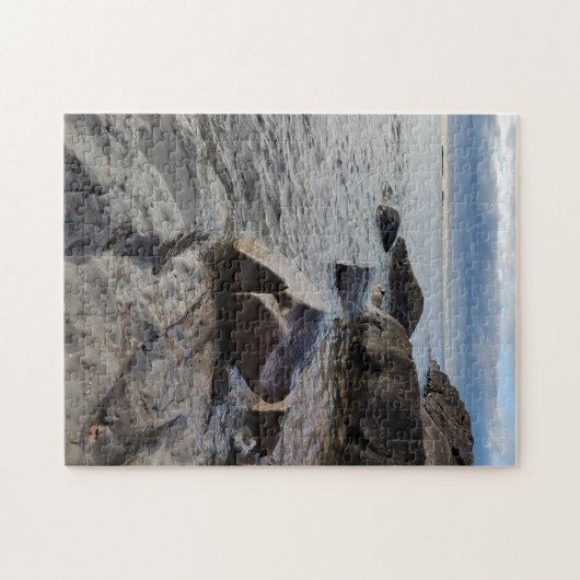 Rocky Beach Lake Superior Copper Harbour Michigan Legpuzzel (Horizontaal)