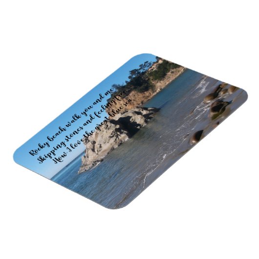 Rocky Beach Liefde Magneet (Linkerzijde)