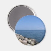 Rocky Beach Magnet (Voorkant / Achterkant)