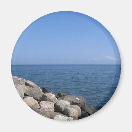 Rocky Beach Magnet (Voorkant)
