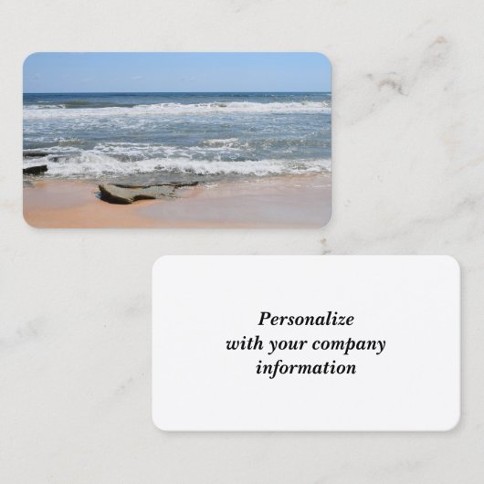 Rocky Beach Visitekaartje (Voorkant / Achterkant)