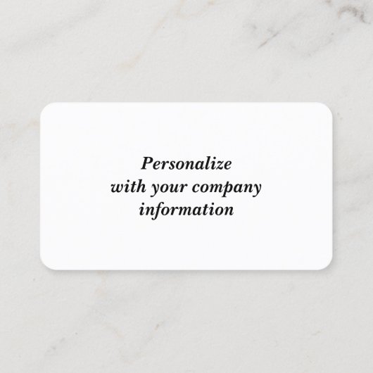 Rocky Beach Visitekaartje (Achterkant)