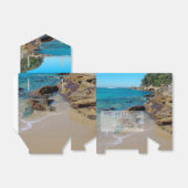 Rocky Beach Wedding Bedankdoosjes (Uitgevouwen)