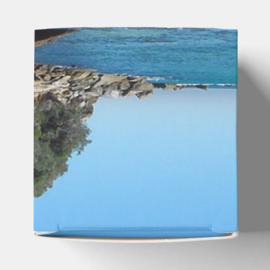 Rocky Beach Wedding Bedankdoosjes (Bovenkant)