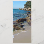 Rocky Beach Wedding Menu (Achterkant)