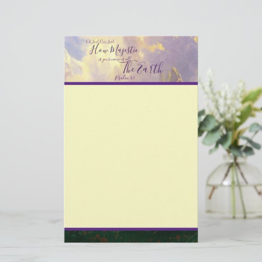 Rocky bertains Majestic Briefpapier (Staand voorkant)