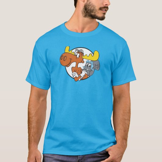 Rocky & Bullwinkle T-shirt (Voorkant)