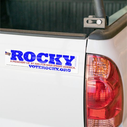 ROCKY Bumpersticker (Op Truck)