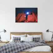 Rocky Buttes Canvas Afdruk (Insitu (Slaapkamer))