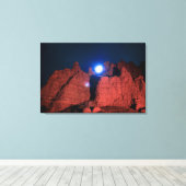 Rocky Buttes Canvas Afdruk (Insitu (Houten vloer))