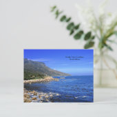 Rocky Cape Coastline, S. Afrika, Briefkaart (Staand voorkant)