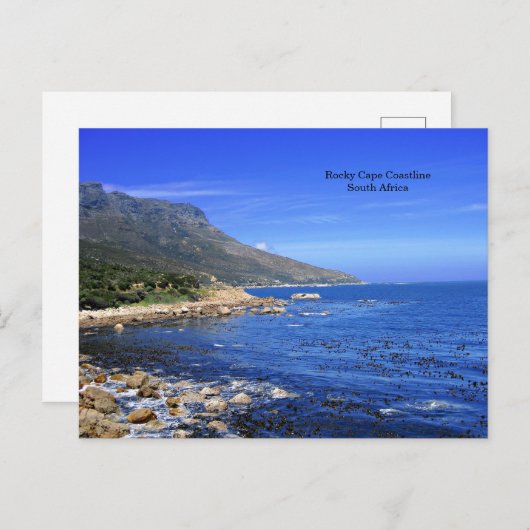Rocky Cape Coastline, S. Afrika, Briefkaart (Voorkant / Achterkant)