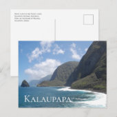 Rocky Cliffs Moloai Island, Kalaupapa National Par Briefkaart (Voorkant / Achterkant)