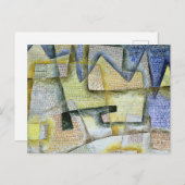 Rocky Coast, 1931 by Paul Klee Briefkaart (Voorkant / Achterkant)