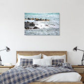 Rocky Coast Canvas Afdruk (Insitu (Slaapkamer))