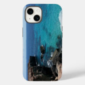 Rocky Coast, Crashing Waves, Mallorca Case-Mate iPhone Case (Achterkant)