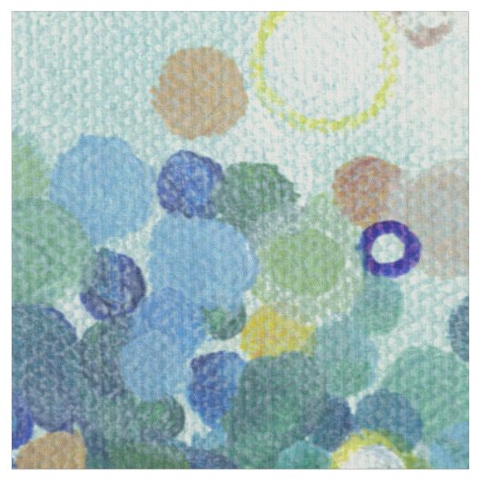 'Rocky Coast' gedateerd Zee Modern Fabric Navy Juu Stof (Close Up)