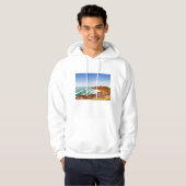 Rocky Coast Mannen Hoodie (Voorkant volledig)
