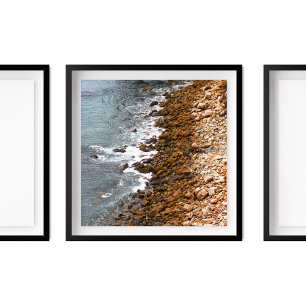 Rocky Coast San Pedro Poster