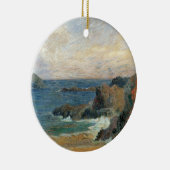 Rocky Coast van Paul Gauguin,  impressionisme Keramisch Ornament (Rechts)