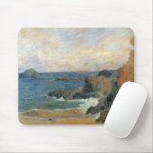 Rocky Coast van Paul Gauguin,  impressionisme Muismat (Met muis)