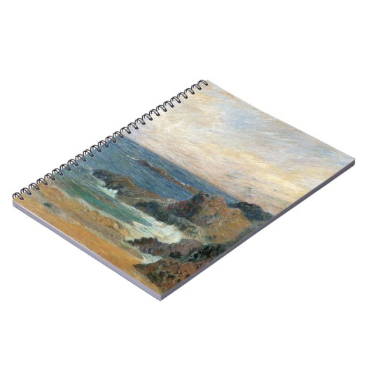 Rocky Coast van Paul Gauguin,  impressionisme Notitieboek (Linkerzijde)